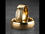 Vestuviniai žiedai su Briliantais "Klasika 9"