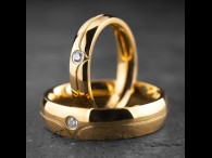 Vestuviniai žiedai su Briliantais "Klasika 12"