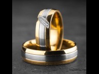 Vestuviniai žiedai su Briliantais "Klasika 20"