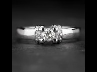 Sužadėtuvių žiedas su Briliantais "The Diamond 63"