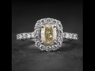 Auksinis žiedas su Deimantais "Tiara 39"