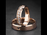 Vestuviniai žiedai "Modernūs 10-DIA"