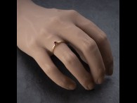 Auksinis žiedas su Rubinu "Passion 7"