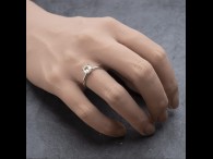 Auksinis žiedas su Deimantu "Enchanting 17"