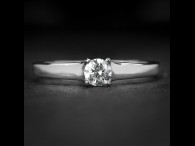 Auksinis žiedas su Briliantu "The Diamond 98"
