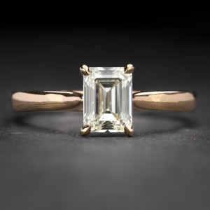 Auksinis žiedas su Deimantu "Enchanting 19"