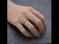 Auksinis žiedas su Safyrais "Candy 19"